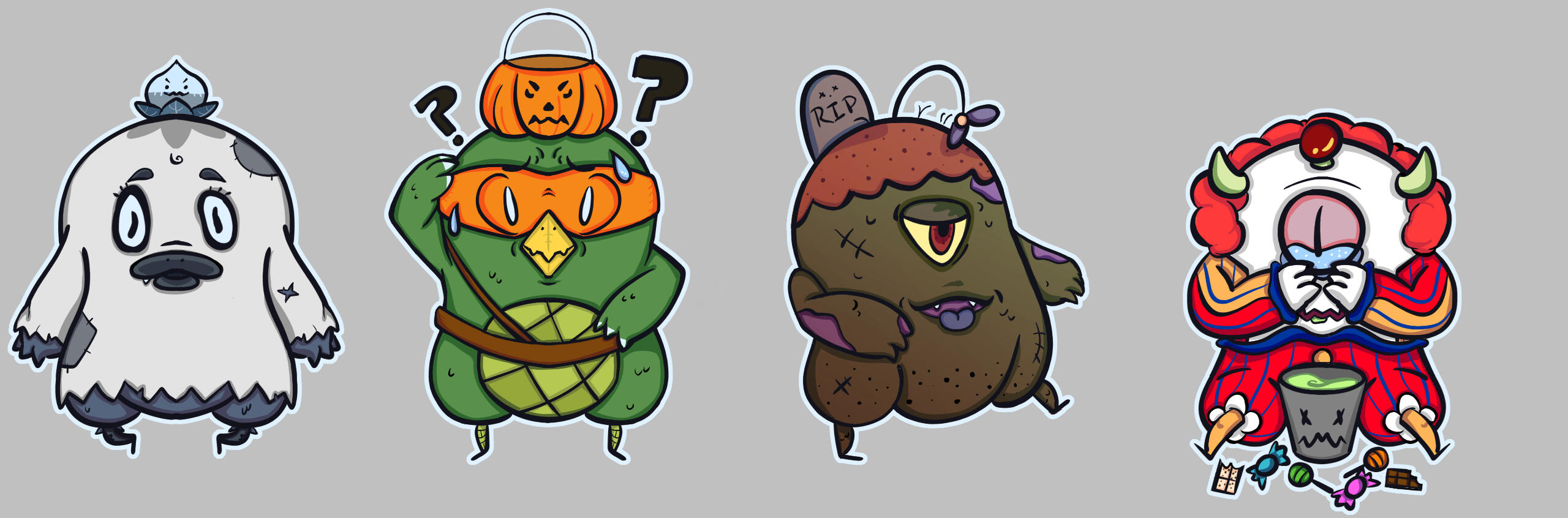 OC Halloween Goblins done in Clip Studio